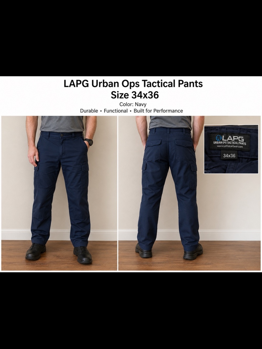Urban Ops Tactical Pants - Navy